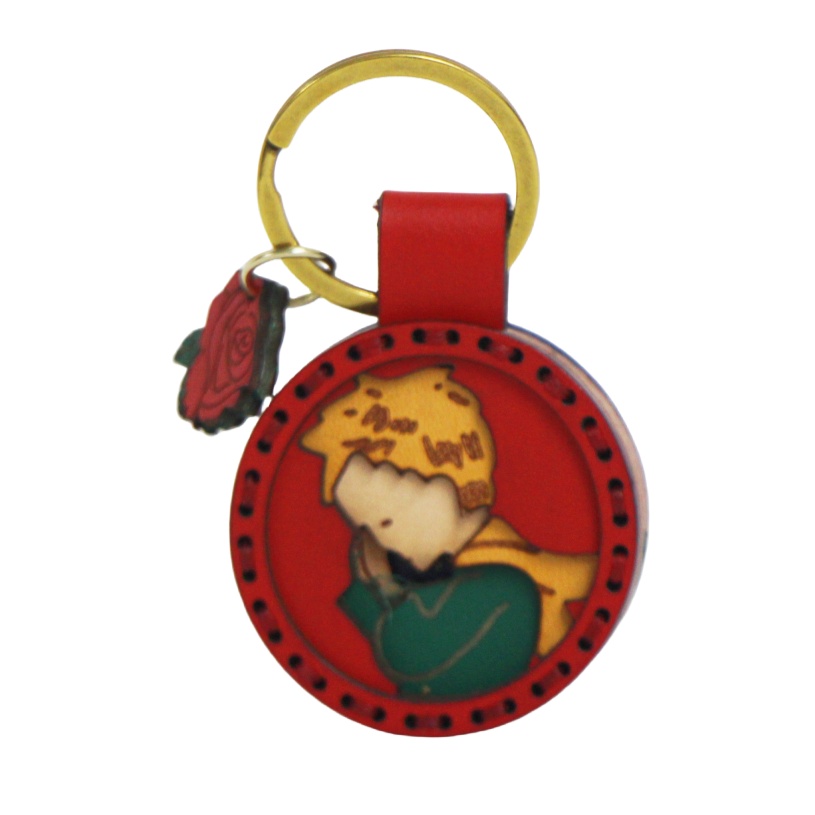 AR013 Leather Key Fob